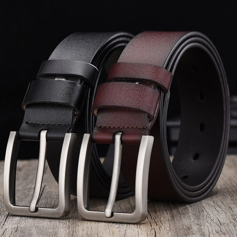 Leather cow skin vintage belt Vantier & Co Atelier