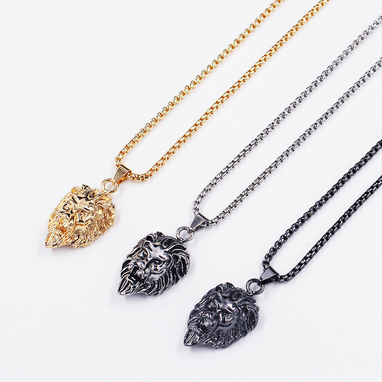 Lion head necklace Vantier & Co Atelier