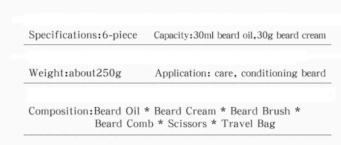 Men's beard care kit essential oils Vantier & Co Atelier