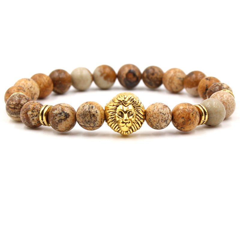 Golden lion bracelet Vantier & Co Atelier