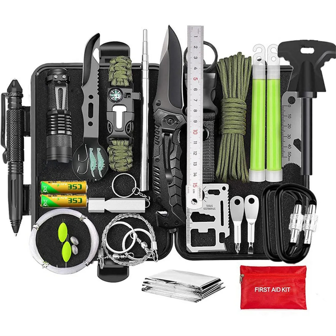 Outdoor Survival Kit Wilderness Survival Tool Set Vantier & Co Atelier