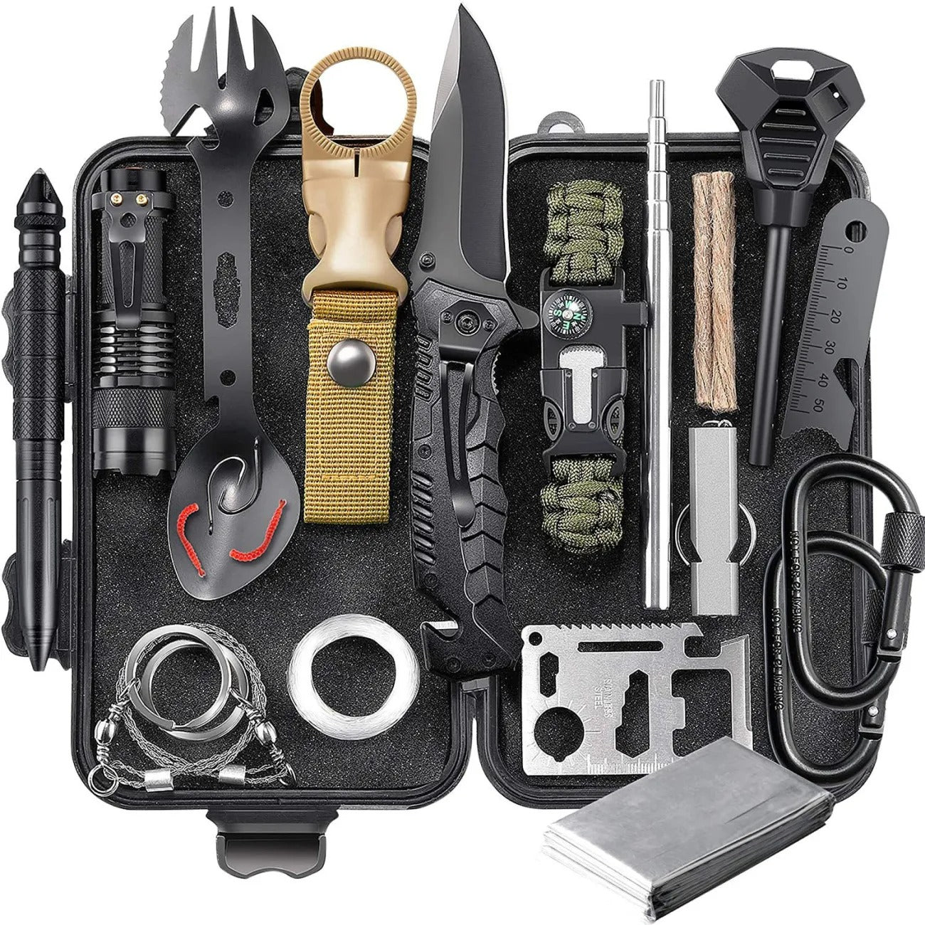 Outdoor Survival Kit Wilderness Survival Tool Set Vantier & Co Atelier