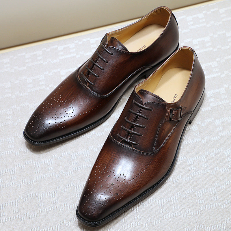 Business Oxford Shoes Formal Dress High-End Casual Shoes Men's Shoes Vantier & Co Atelier
