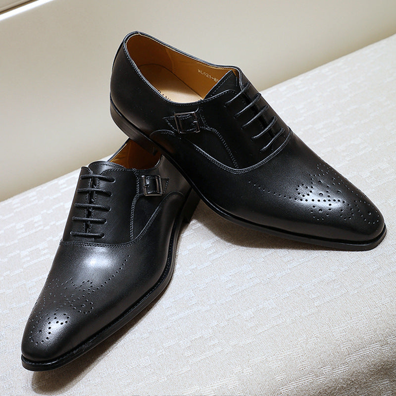 Business Oxford Shoes Formal Dress High-End Casual Shoes Men's Shoes Vantier & Co Atelier