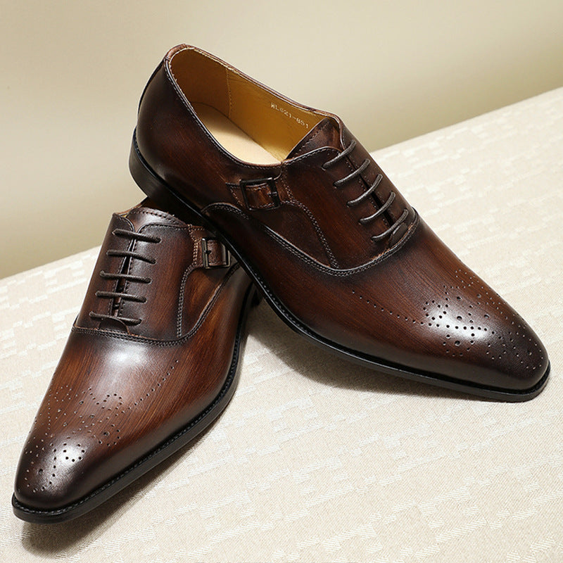 Business Oxford Shoes Formal Dress High-End Casual Shoes Men's Shoes Vantier & Co Atelier
