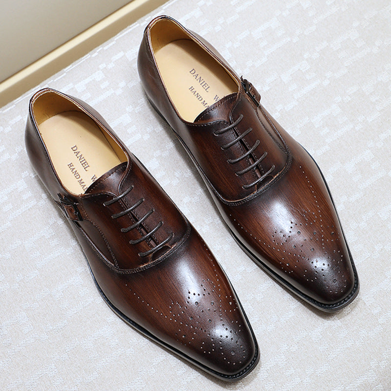 Business Oxford Shoes Formal Dress High-End Casual Shoes Men's Shoes Vantier & Co Atelier