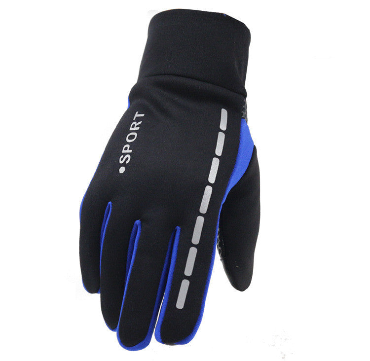 Driving Men Sports Fitness Autumn And Winter Cycling Gloves