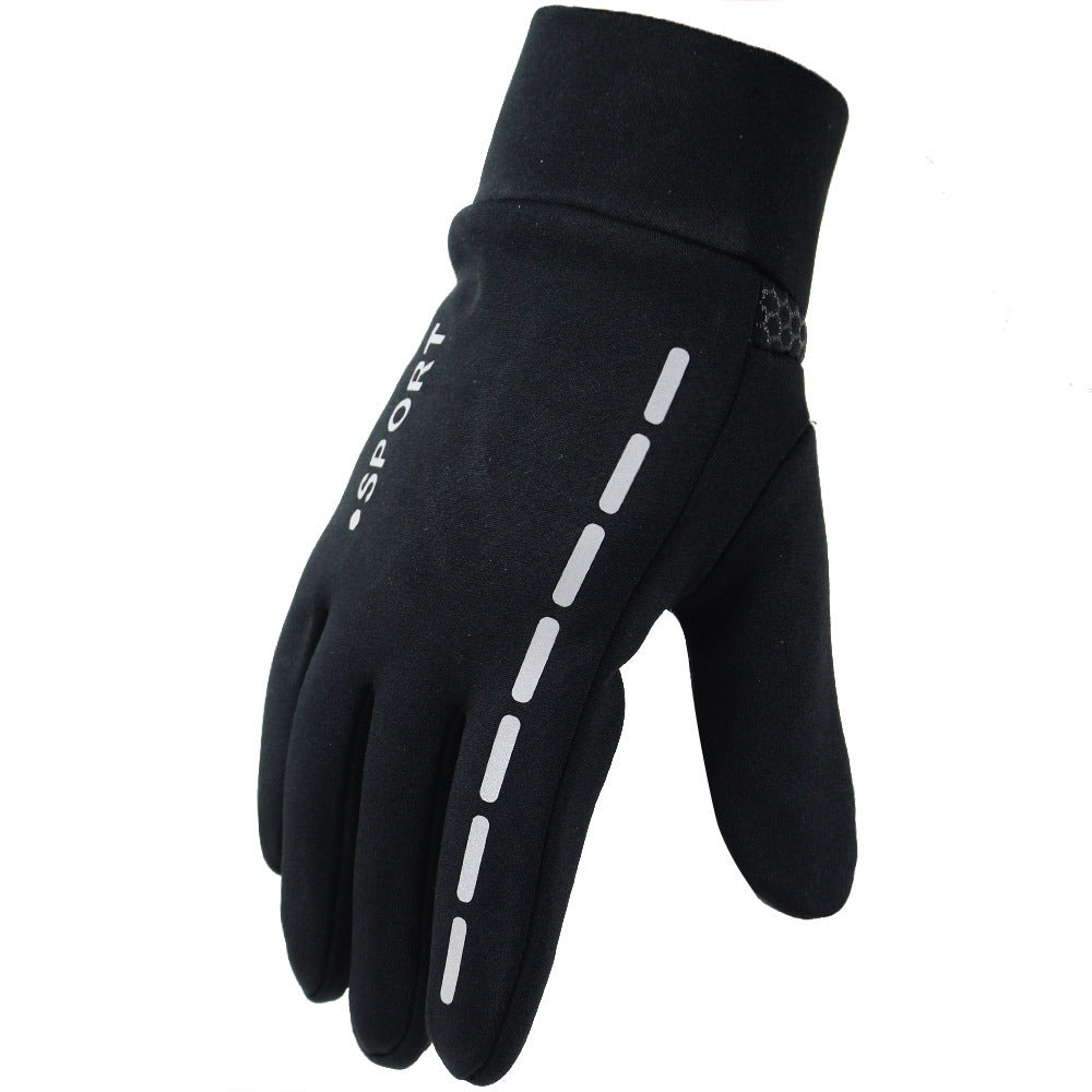 Driving Men Sports Fitness Autumn And Winter Cycling Gloves
