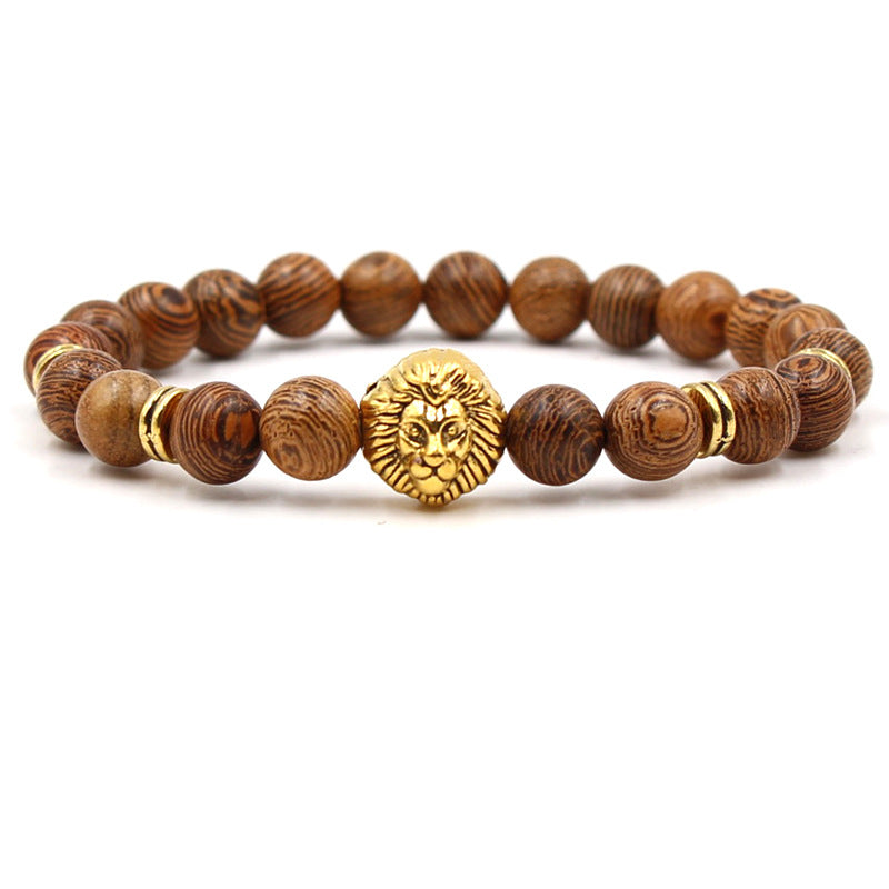 Golden lion bracelet Vantier & Co Atelier