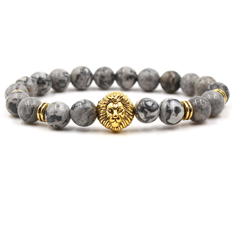 Golden lion bracelet Vantier & Co Atelier