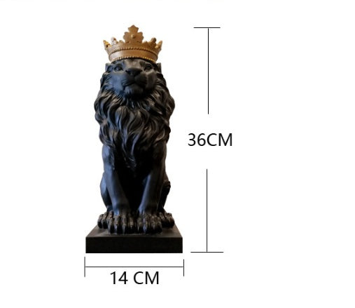 Crown lion ornament Vantier & Co Atelier