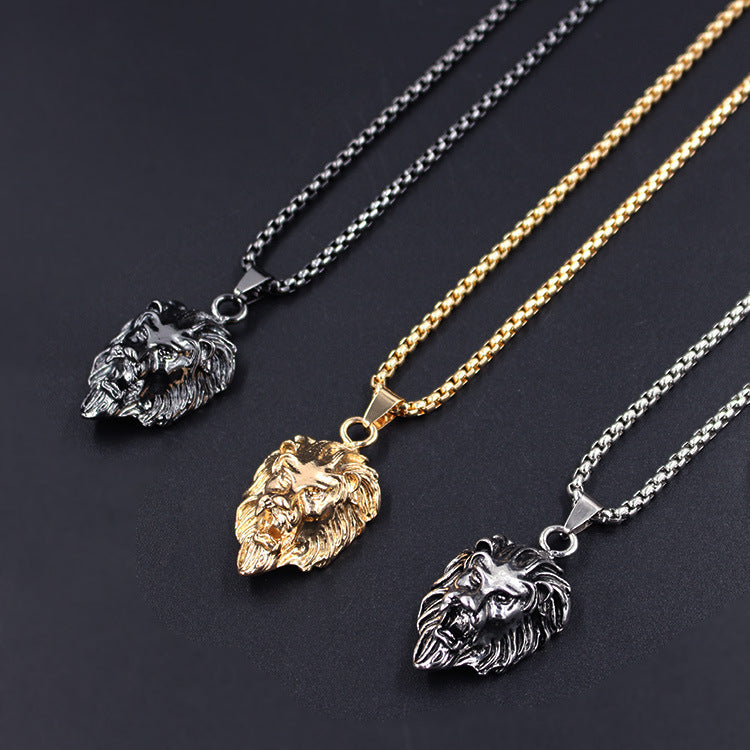 Lion head necklace Vantier & Co Atelier