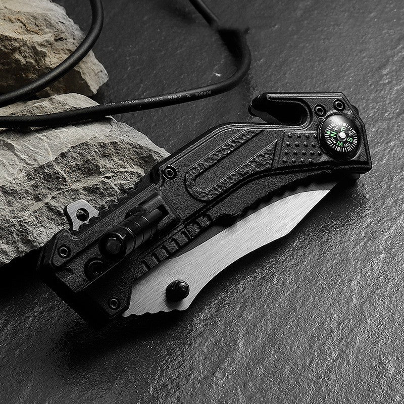 Folding Knife Wilderness Survival Emergency Survival Knife Vantier & Co Atelier