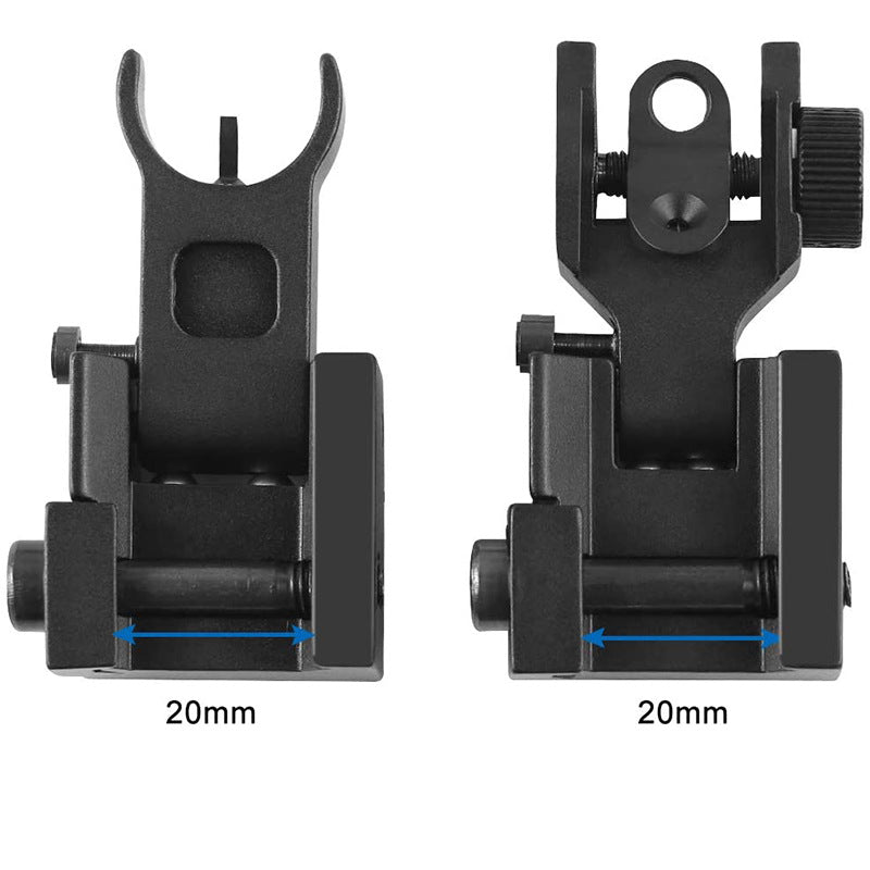 High Quality Front And Rear Tactical Folding Sights Vantier & Co Atelier