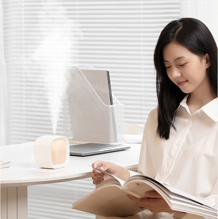 Cube Humidifier Small Office Vantier & Co Atelier
