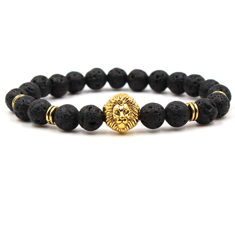Golden lion bracelet Vantier & Co Atelier