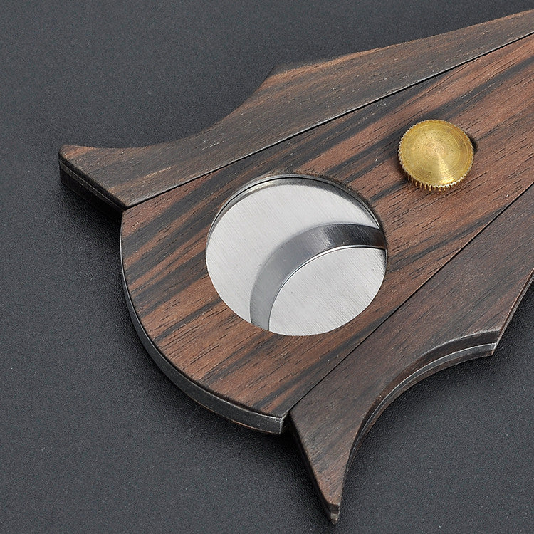 Sandalwood Cigar Cutter Double-edged Personality Style Vantier & Co Atelier