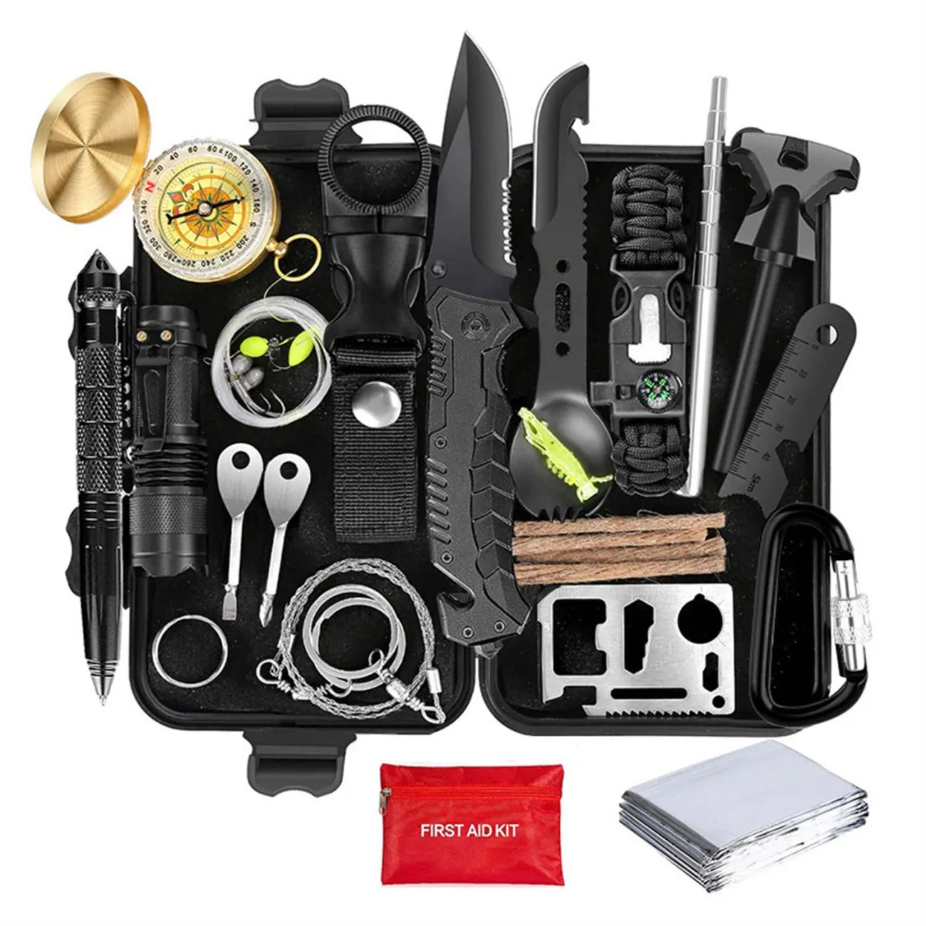 Outdoor Survival Kit Wilderness Survival Tool Set Vantier & Co Atelier