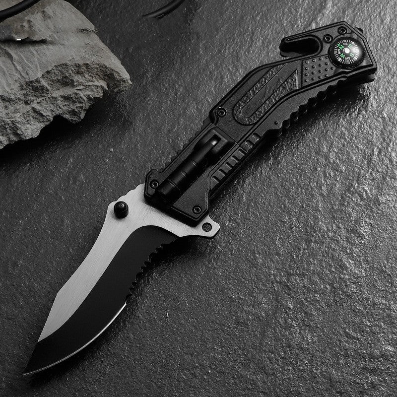 Folding Knife Wilderness Survival Emergency Survival Knife Vantier & Co Atelier