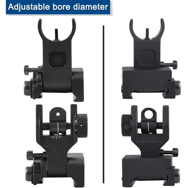 High Quality Front And Rear Tactical Folding Sights Vantier & Co Atelier