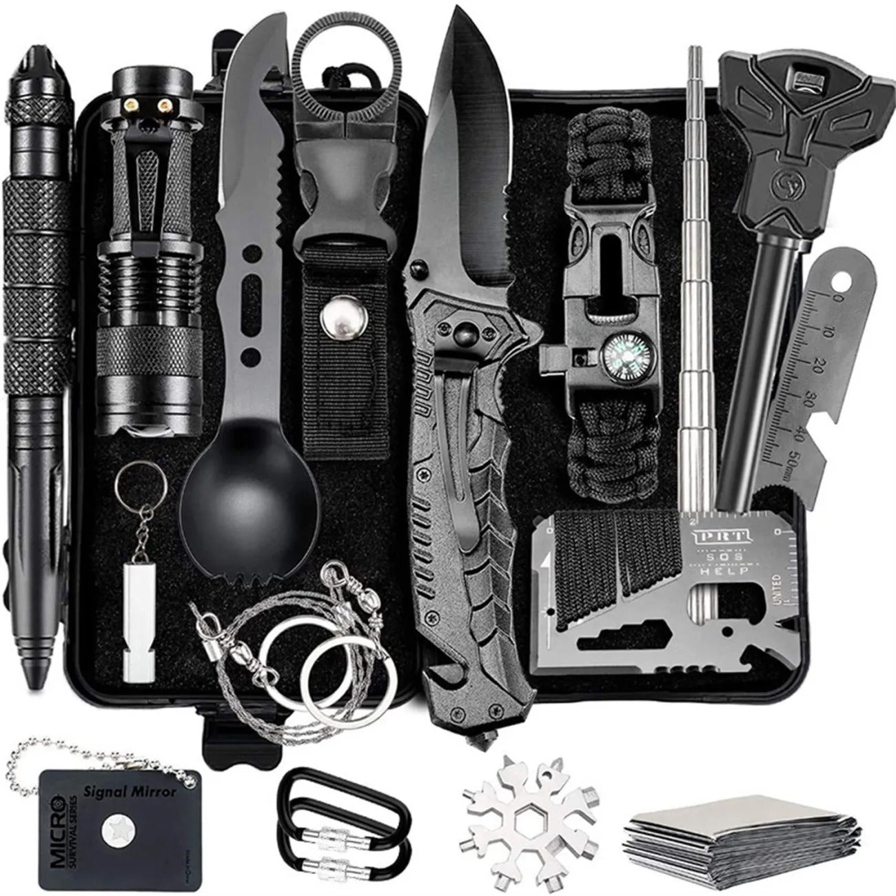 Outdoor Survival Kit Wilderness Survival Tool Set Vantier & Co Atelier