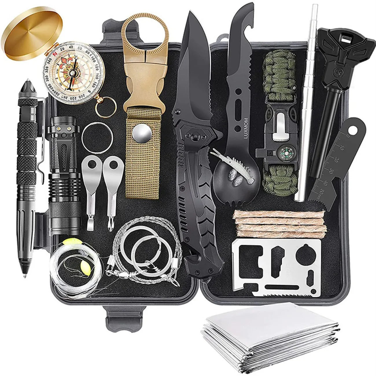 Outdoor Survival Kit Wilderness Survival Tool Set Vantier & Co Atelier