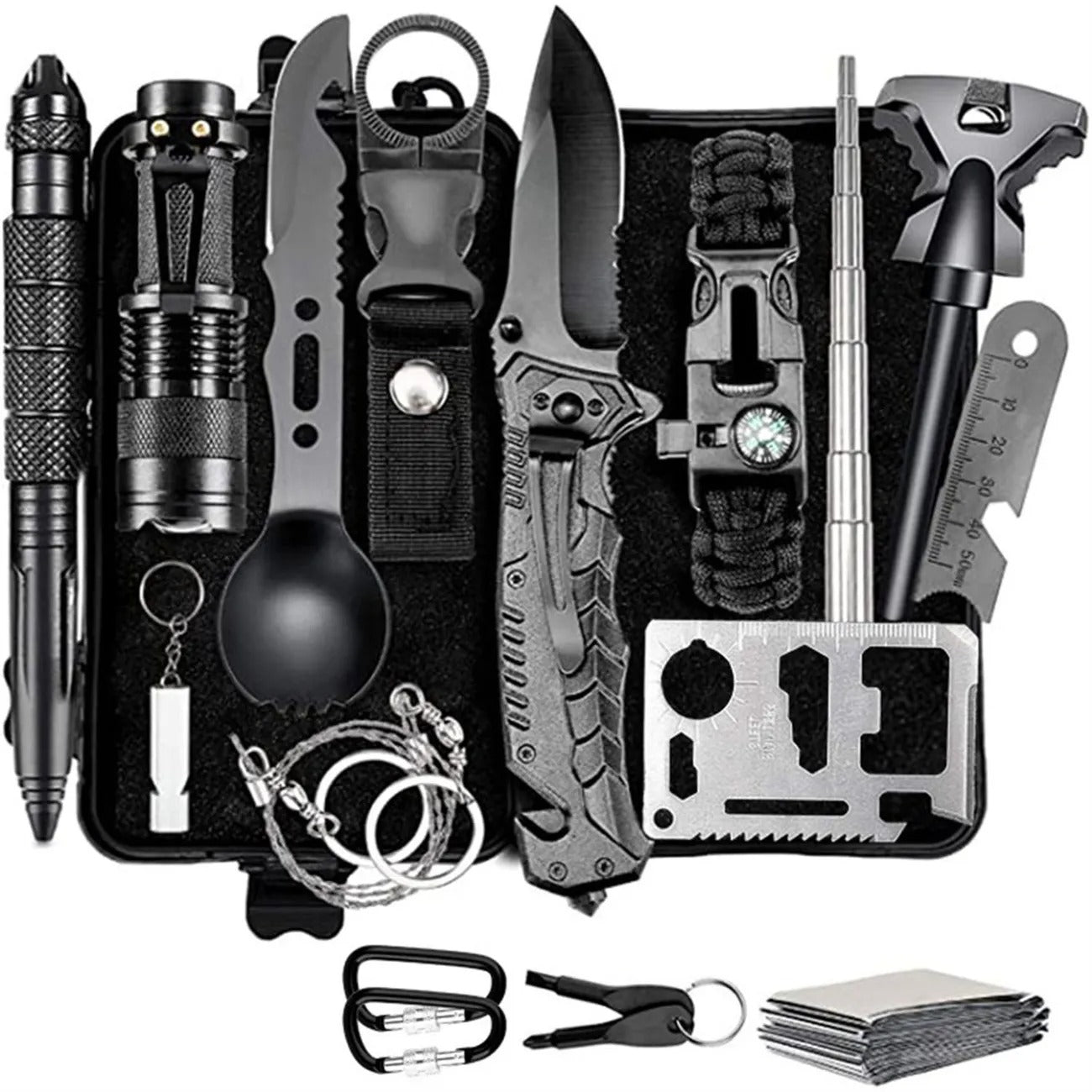 Outdoor Survival Kit Wilderness Survival Tool Set Vantier & Co Atelier